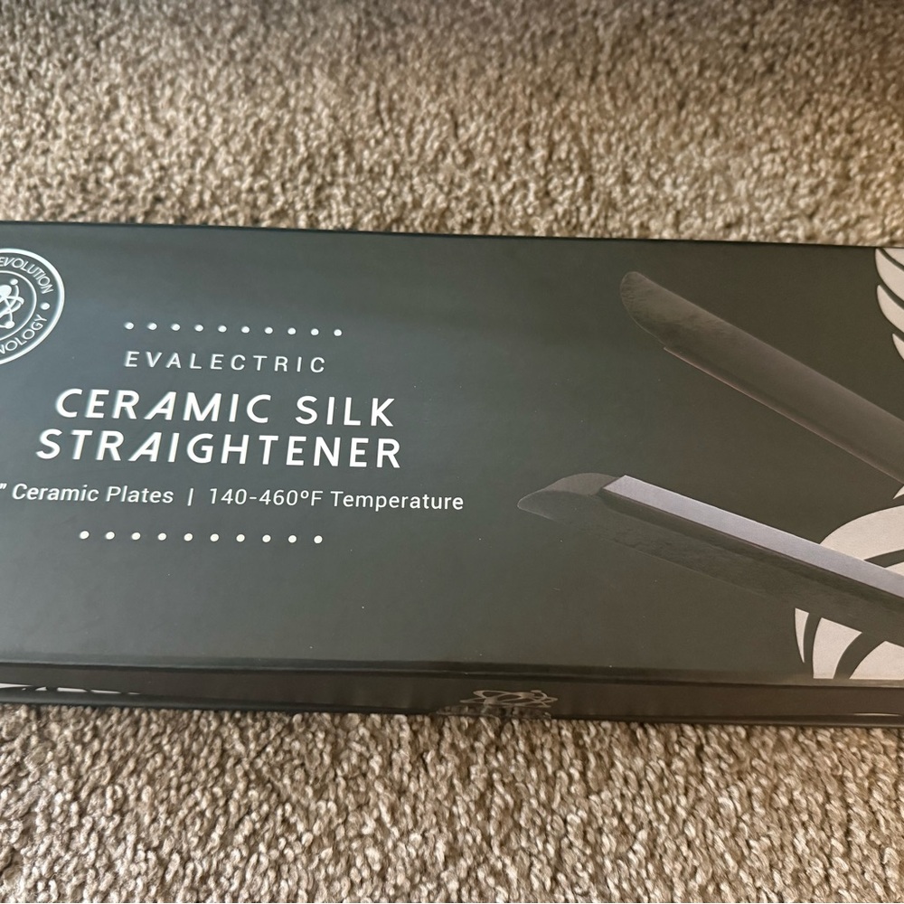 Evalectric Black Ceramic Silk Straightener